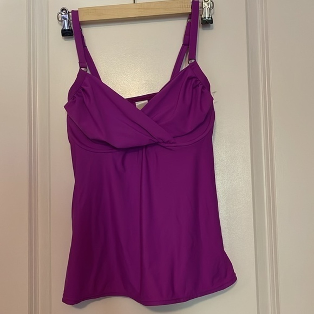 Purple Swim Systems Collection Swim Tankini 32D
